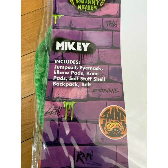 Teenage Mutant Ninja Turtle Mikey costume NEW‎ - Picture 3 of 7